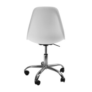 Silla dkr base ruedas blanco 3 Silla dkr base ruedas blanco